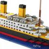Titanic Big Ship Building Block Set 1860 Pieces