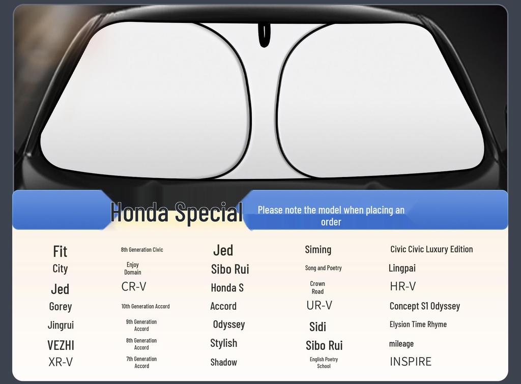 Foldable Titanium Silver Car Sunshade with Heat Insulation and UV Protection