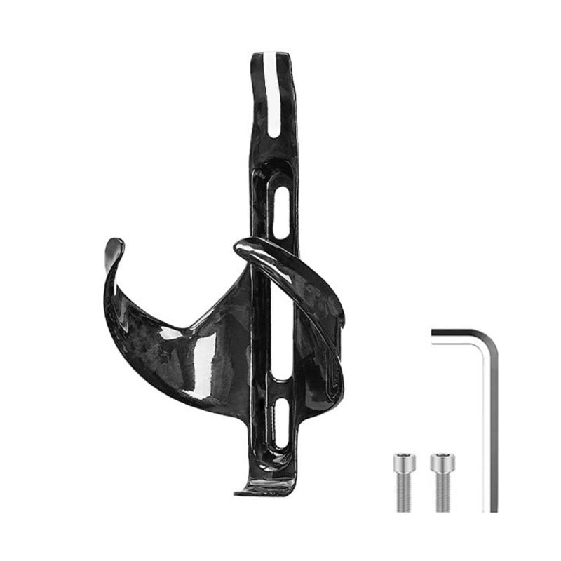 Durability Carbon Fiber Bottle Holder Light Weight Cycling Water Bottles Rack for Long Cycling and Daily Commutes