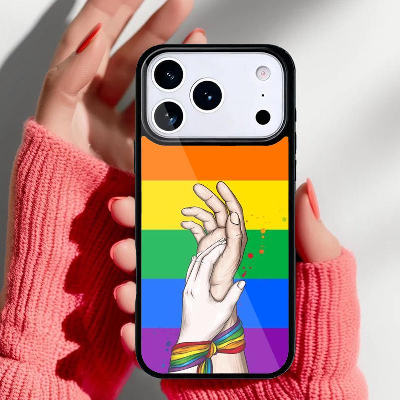 LGBT Gay Pride Lesbian Phone Case for iPhone 17 16 15 14 13 Pro Max Back Cover for 12 11 Pro Coque