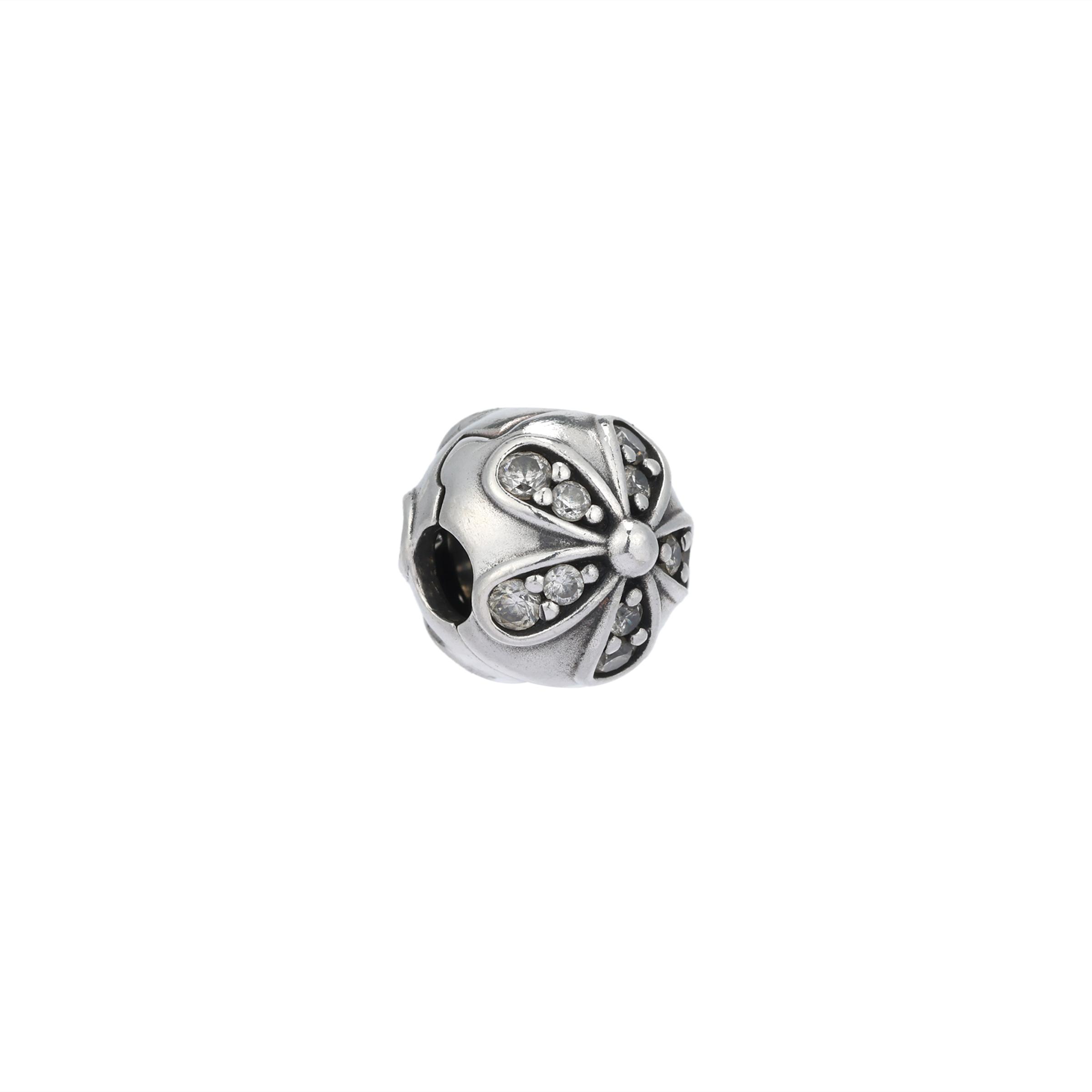 Pandora Dazzling Daisy Bracelet Clip Women jewelry 791493CZ Silver