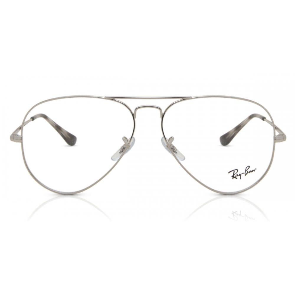 

Ray Ban Rx6489 2501 Unisex Eyeglasses Silver/55-14-140