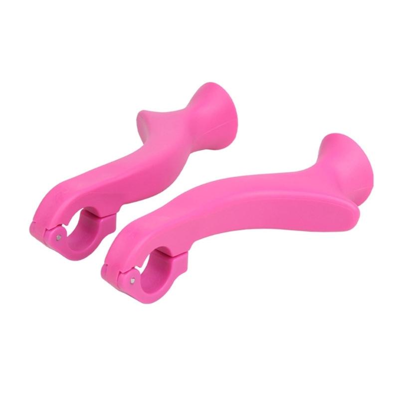 Light Weight Nonslip Bike Handle Extenders Mountain Bike Deputy Handle Replacement Plastic Handle Bar Ends Grip