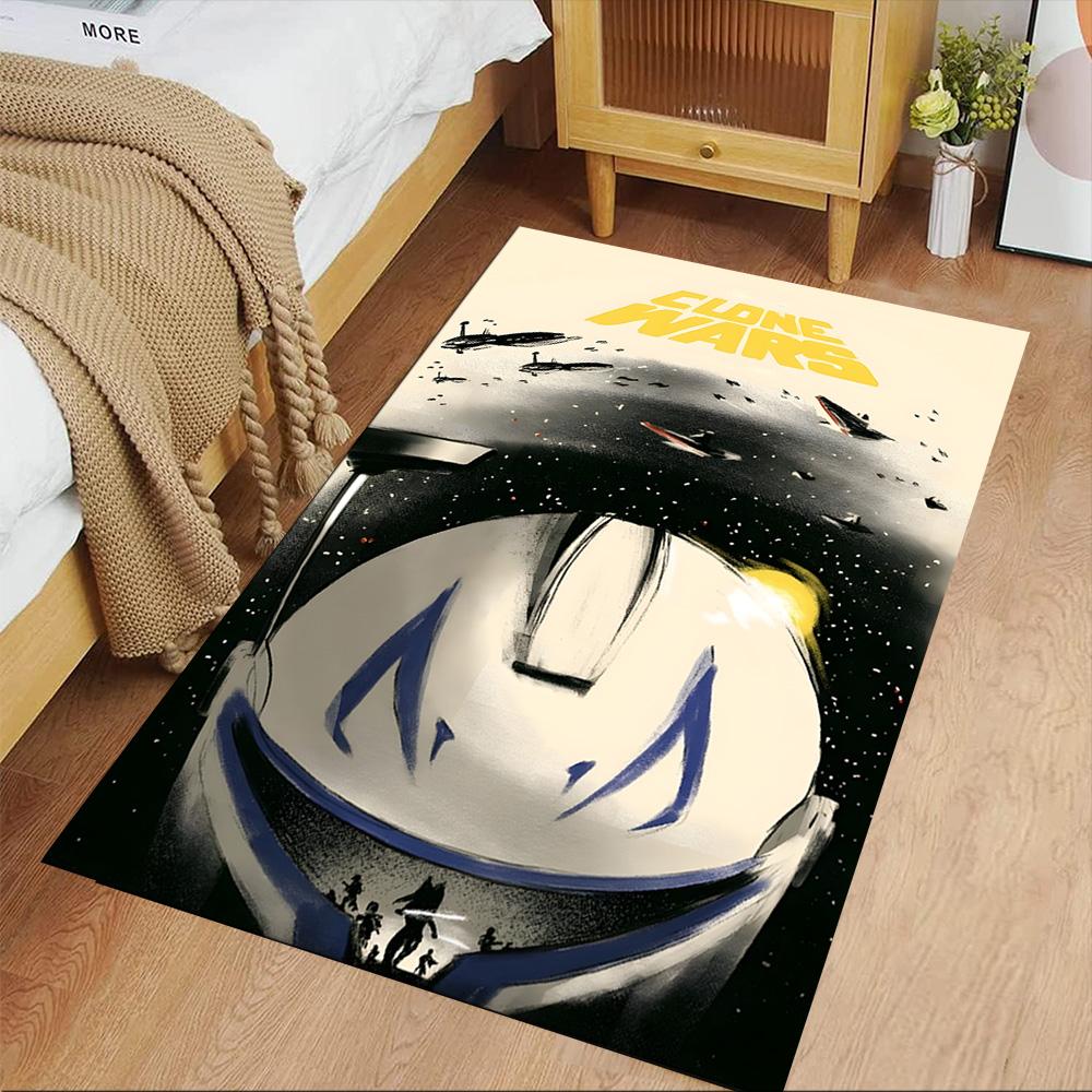 Star Wars Area Rug Design for Kitchen Game Room Balcony Study room Anti-slip Rug Office home decor Gift for Festivals