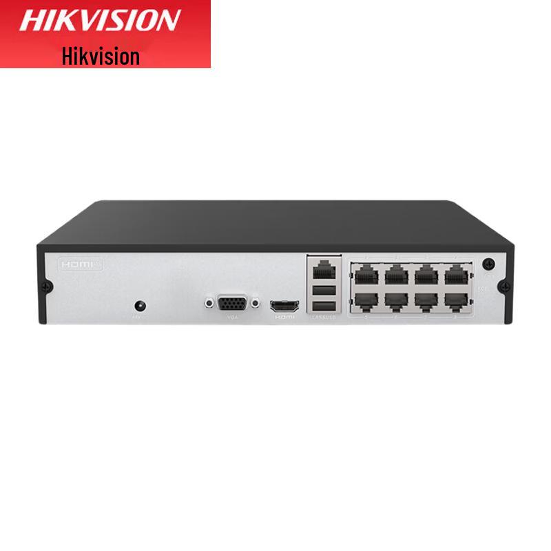 

Hikvision DS-7808N-F1/8P 8-Channel PoE NVR CN plug (adapter included)