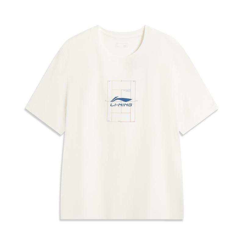 Li-Ning Fashionable Comfortable Sports T-Shirt Men tops Off-White AHSV341-3 2XL