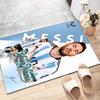 M-Messi Design Area Rug Personalized Name- Non-Slip, Soft & Cozy Floor Mat for Living Room, Office - Indoor/Outdoor Carpet