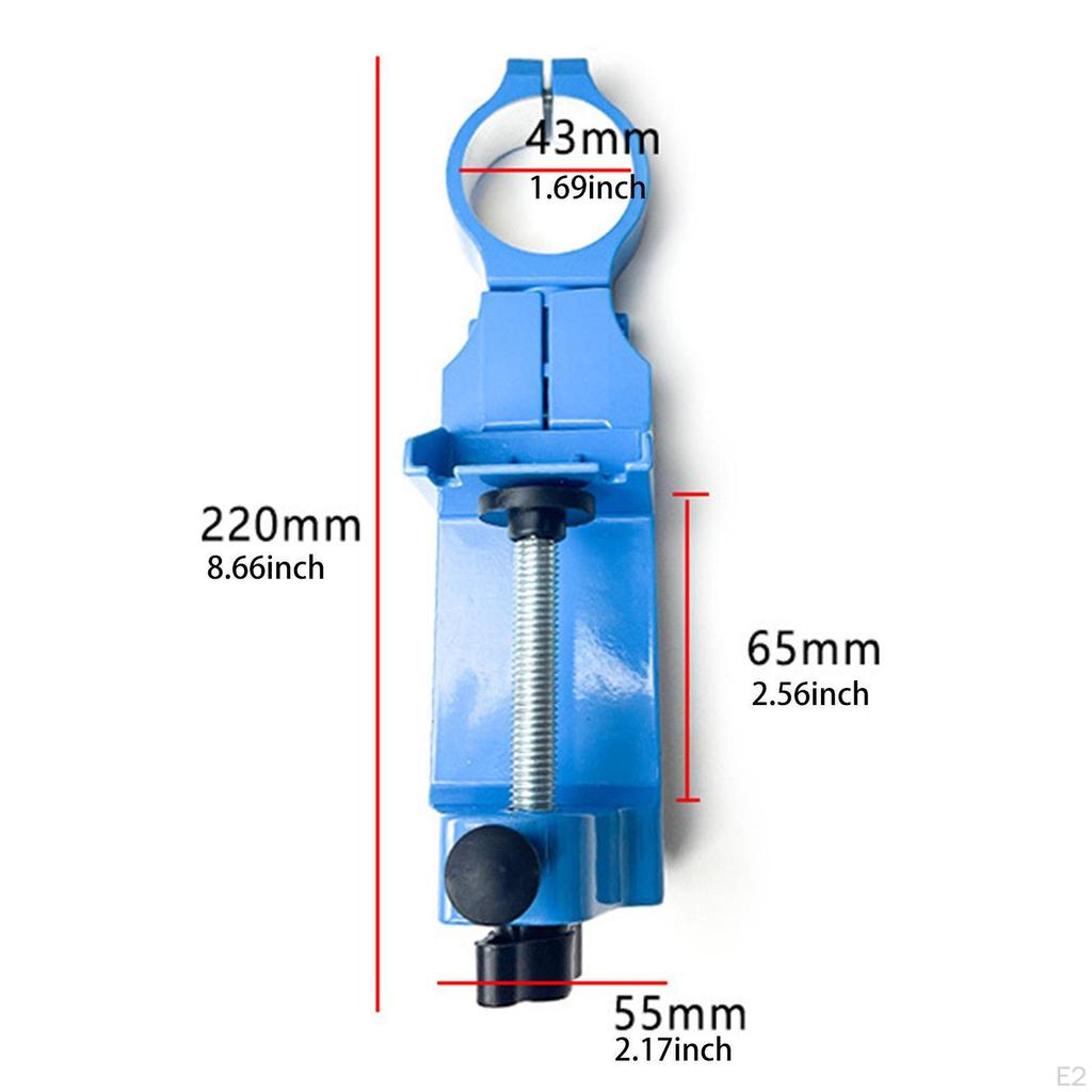 Degree Adjustable Drill Stand Electric Grinder Heavy Duty Rotatable with 2 Washers Power Tool