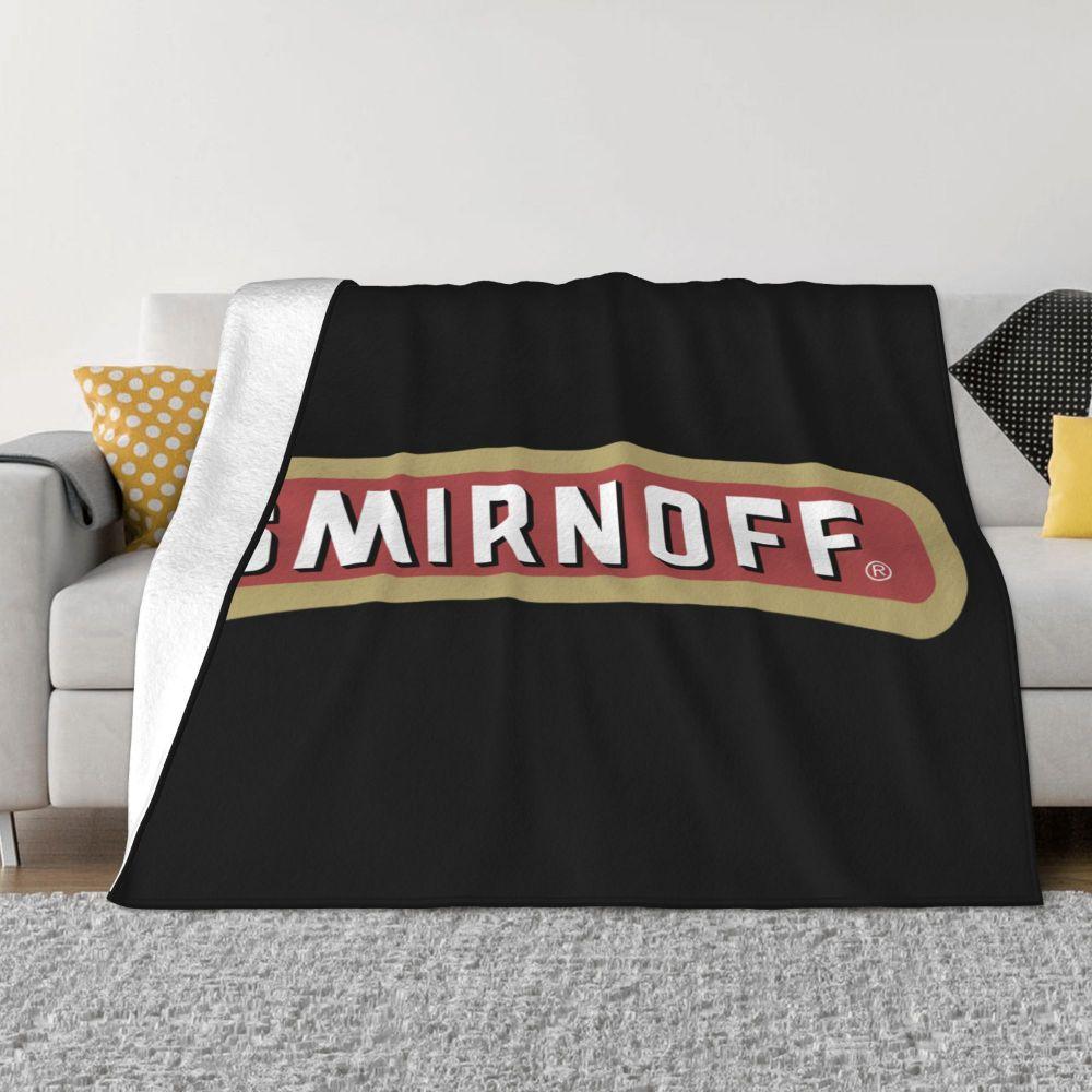 NEW Smirnoff Vodka Blankets and Throws Super Soft Thermal Indoor Outdoor Blanket for Living Room Bedroom Travel