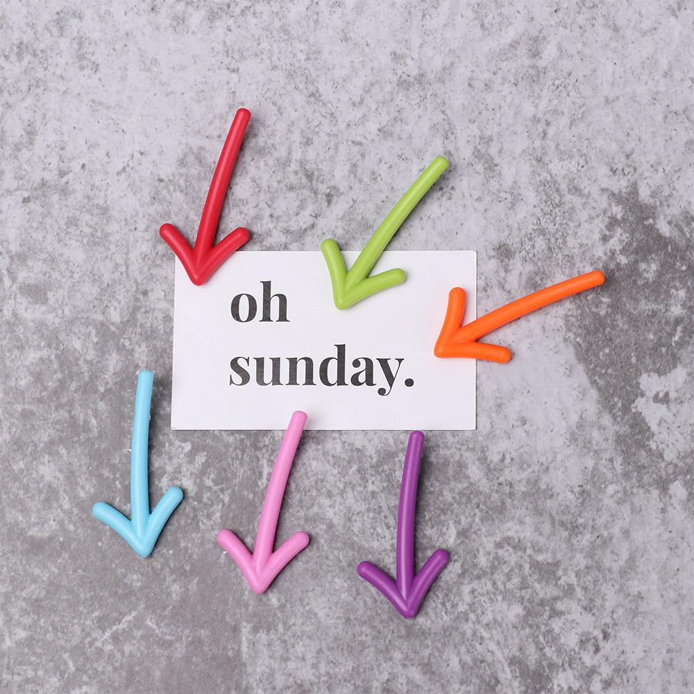 Message Holder Refrigerator Ornament Magnetic Stickers Succulent Bonsai Fridge Magnet Arrow Balloon