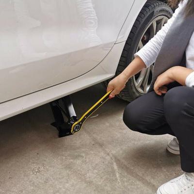 1 STÜCK Kreuzschlüssel arbeitssparender Jack Ratschenschlüssel Reparatur Kreuzschlüssel