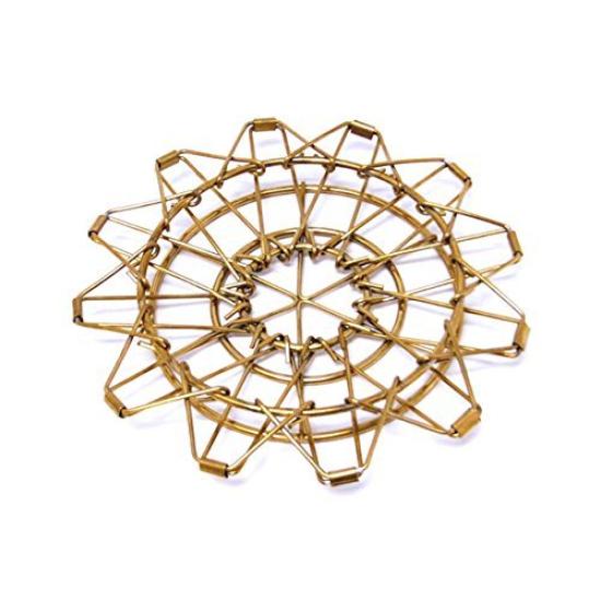 Brass Collapsible Coffee Dripper by Kikkerland