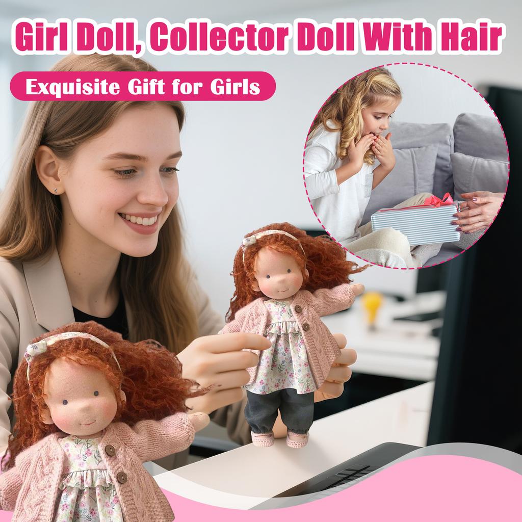 A Doll Enamel Doll Artist Handmade Kawaii Children's Christmas Gift Dolls For Girls Toys