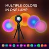 5W Sunset Lamp Night Light Projector, RGB LED, with Tripod for Bedroom, Holiday Decor