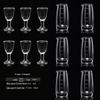 Glass Spirits Decanter and Wine Glass Set