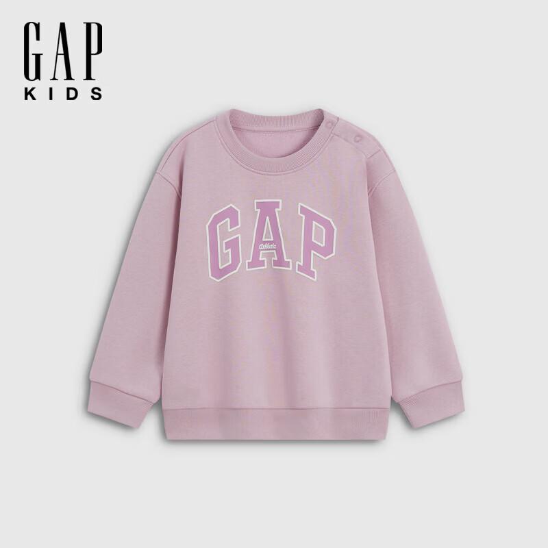 Gap Girls' Toddler Logo Fleece Crewneck Sweatshirt