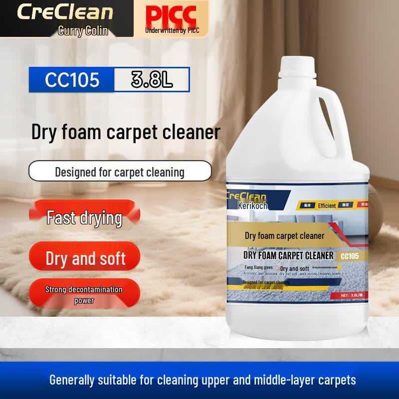 CreClean Dry Foam Carpet Cleaner