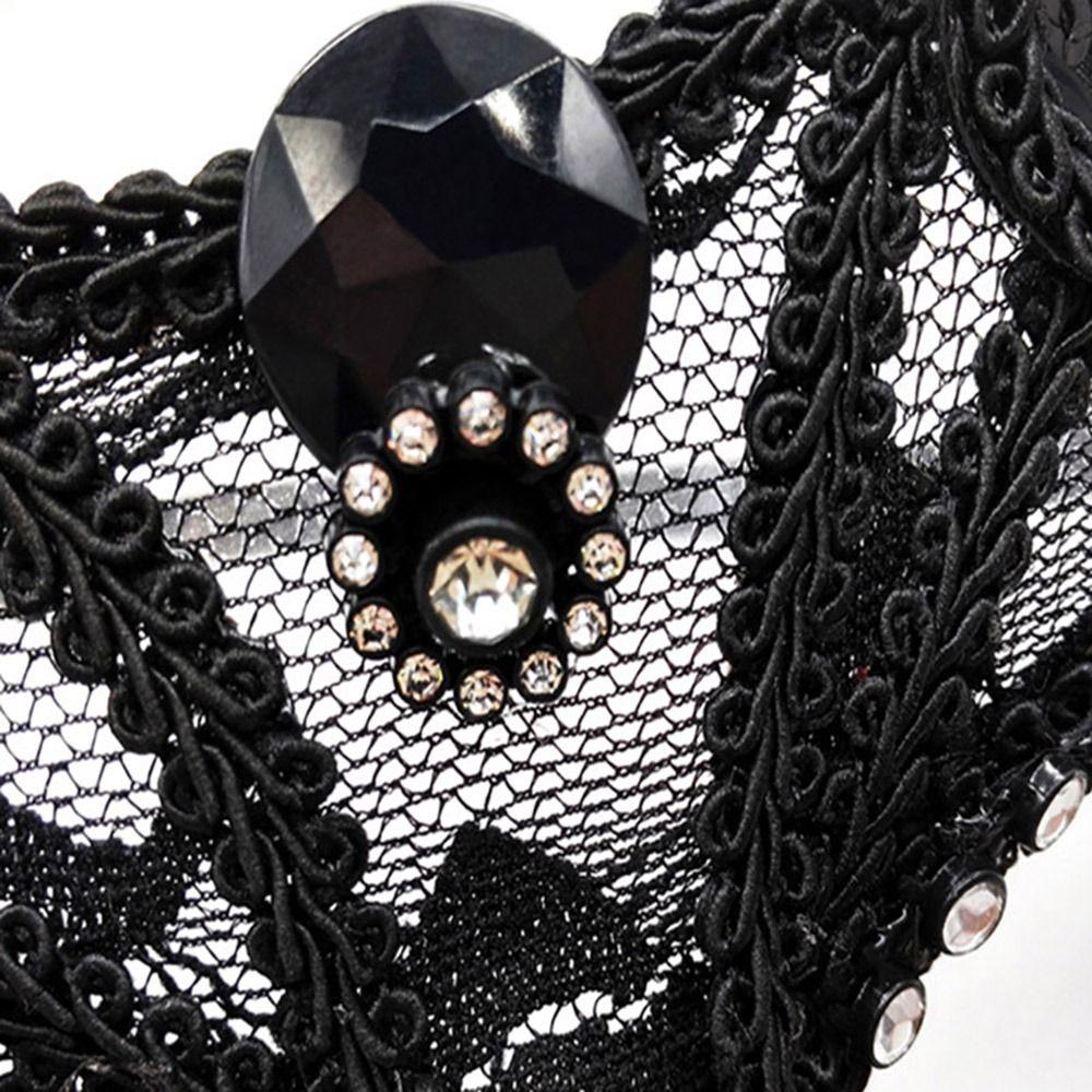 Halloween Supply Cosplay Prom Props Party Supplies Lace Masquerade Venice Mask Cat Face Masks