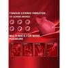 Sex Toy Rose Vibrator,Clitoral Nipples Penis Stimulator,Realistic Tongue Flower Vibrater With 10 Tongue Licking Mode,Adult Sex Toys For Women