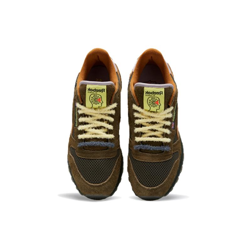 Reebok Brain Dead X Reebok Classic Leather 'Fuzzy Suede' Sneakers FY0832