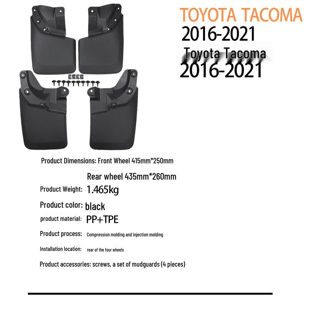 Toyota Tacoma 2016-2021 Auto Fender