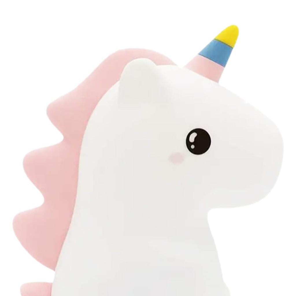 Lampka Nocna Led 1W Rgb Do Pokoju Dziecka Bezprzewodowa Unicorn Milagro