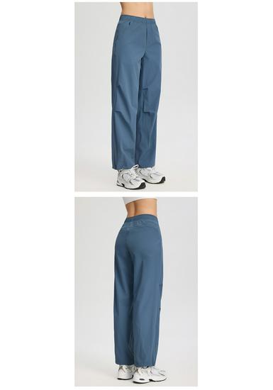 Women's Quick-Dry Loose Fit Straight Leg Outdoor Fitness Pants