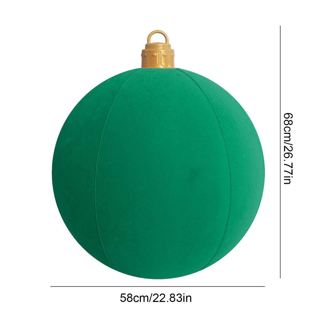 Christmas Inflatable Ball PVC Bell Giant Inflatable Balls Christmas Decorations for Home Xmas New Year Outdoor Balloon Decor