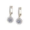 Southeast Asia Luxury Sunflower Earrings - Niche High-End Celebrity Studs