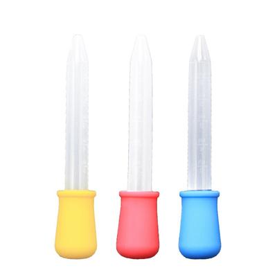 5ML Bebek Silikon Beslenme İlacı Sıvı Damlalık Göz Pipet Damlalık Besleme Araçları