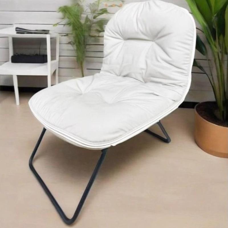 Portable Foldable Chair Compact Lightweight Single Seater, Cloud Shaped Lounge Chair for Camping Beach Travel Balcony Picnic