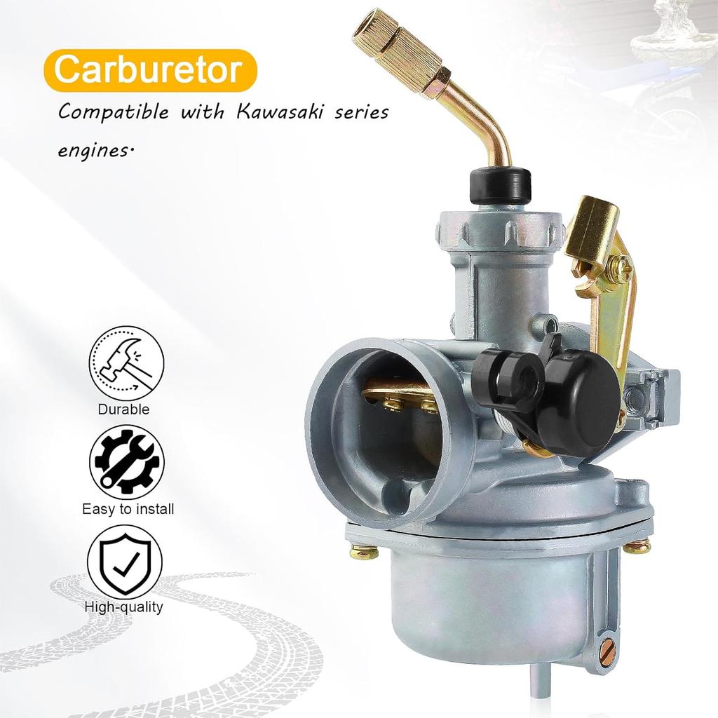 Carburetor Compatible with Kawasaki KLX110 KLX110L KLX140 KLX140L 15003-0097 15003-1694 15004-0024 15004-0065 KLX 110 140 Carb