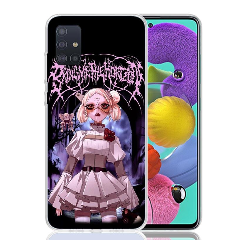 

BMTH B-Brings Me The HorizonS Phone Case For Samsung Galaxy A52 A32 A22 A12 A02S A50S A30S A51 A31 AA71 Note 20 Ultra 10 S10 Plu Samsung Note 20Ultra