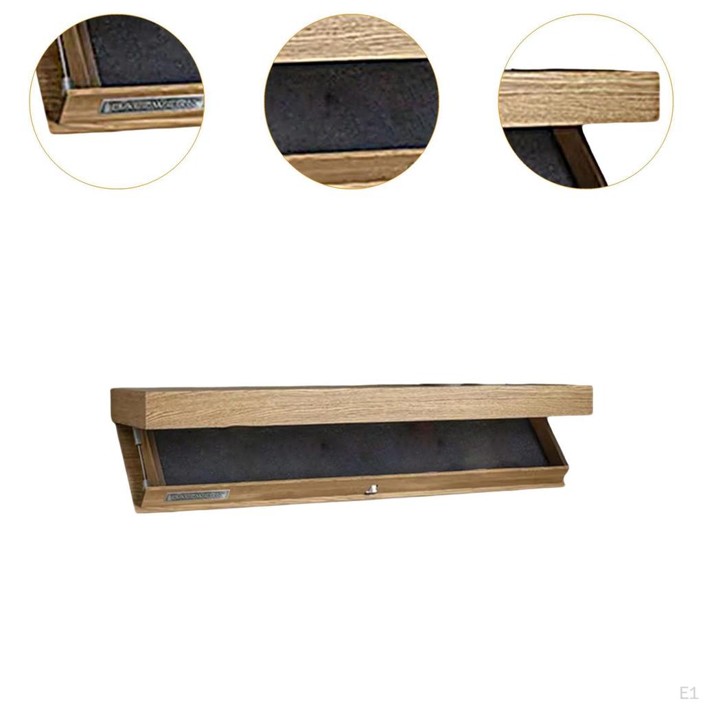 Floating Shelf Wall Mount Drawer Rustic Easy Installation Decorative Home Decor Storage Rack for