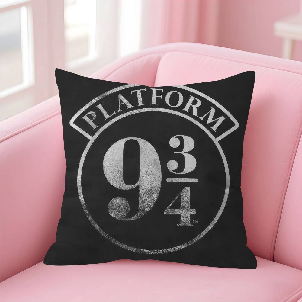 Cushion Cover Pillowcase Upholstery Sofa Throw Pillow Home Decor Pillowcas Movie hHharry map anime