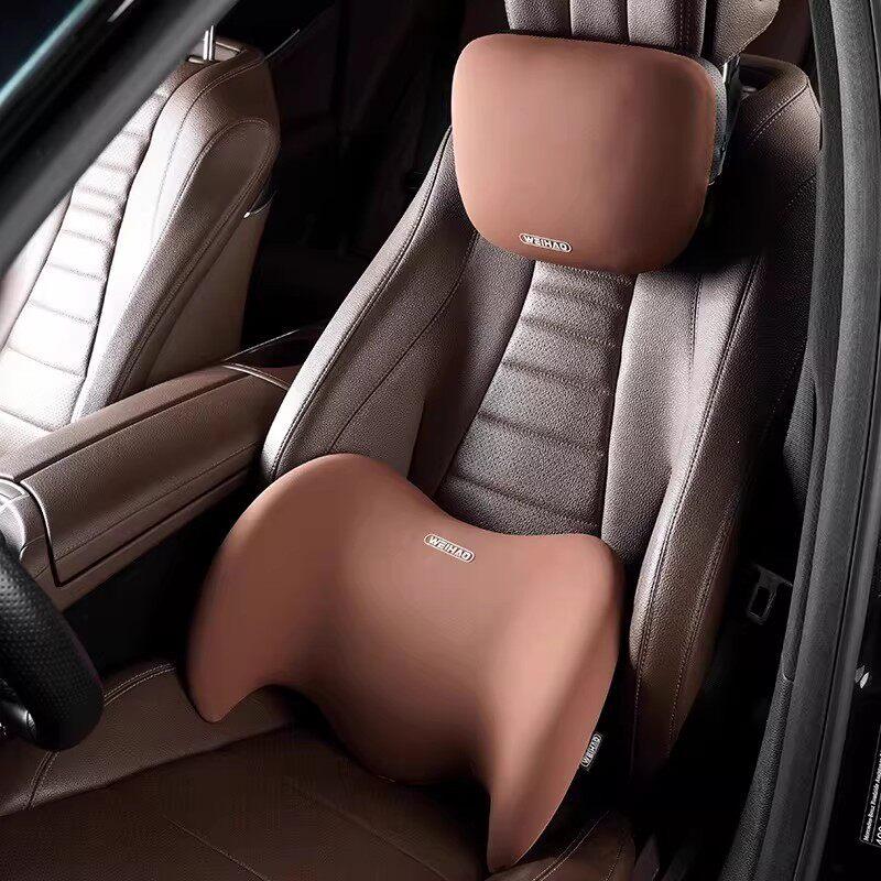 Mercedes Car Lumbar Support Cushion - Driver Seat Back Pillow