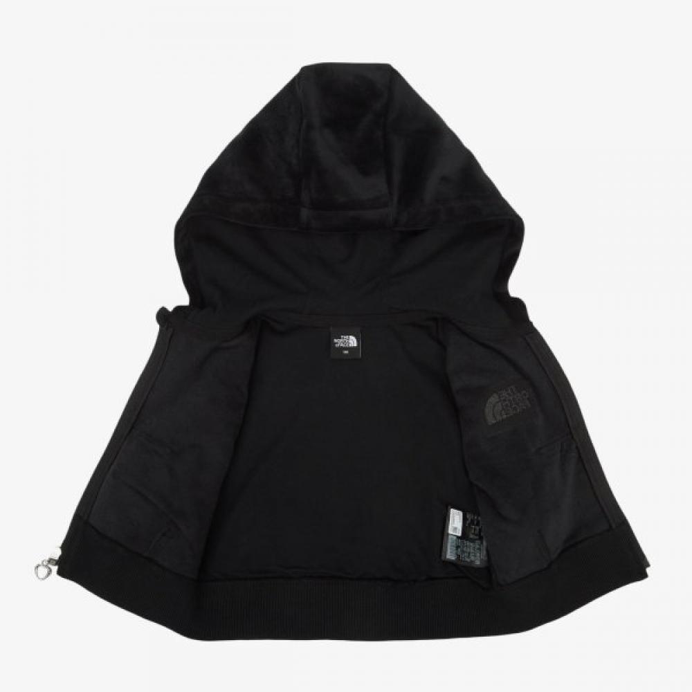 The North Face Girls Alison Zip Up Black Nj5jr51s