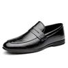 Doudou shoes men's formal leather shoes men's lazy single shoes simple and casual