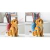 Dog Pen Holder for Desk,Unique Desk Accessories Decors for Home Office School,Funny Desktop Organizers Pencil Holder