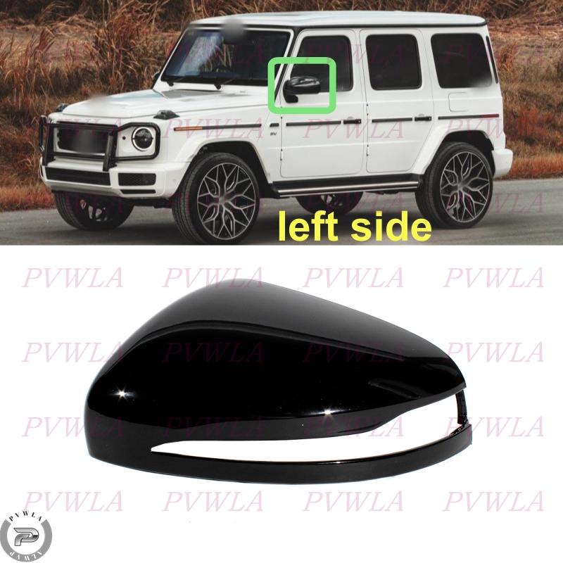 Black Painted Reverse Mirror Housing Cap For Benz W464 W167 X167 GLE350 GLS450      A1678112100 A1678112200