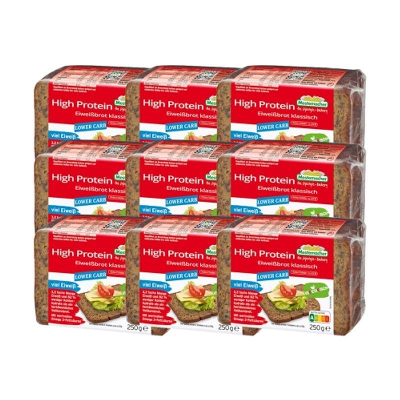 Mestemacher Protein Bread 250gX9 Pack (EXP 1 month or more)
