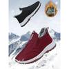 Winter Shoes Mens Snow Boots Thick Fur Non-slip Sneakers Male Cotton Ankle Boots Lightweight Outdoor Hiking Warm Walking Shoes