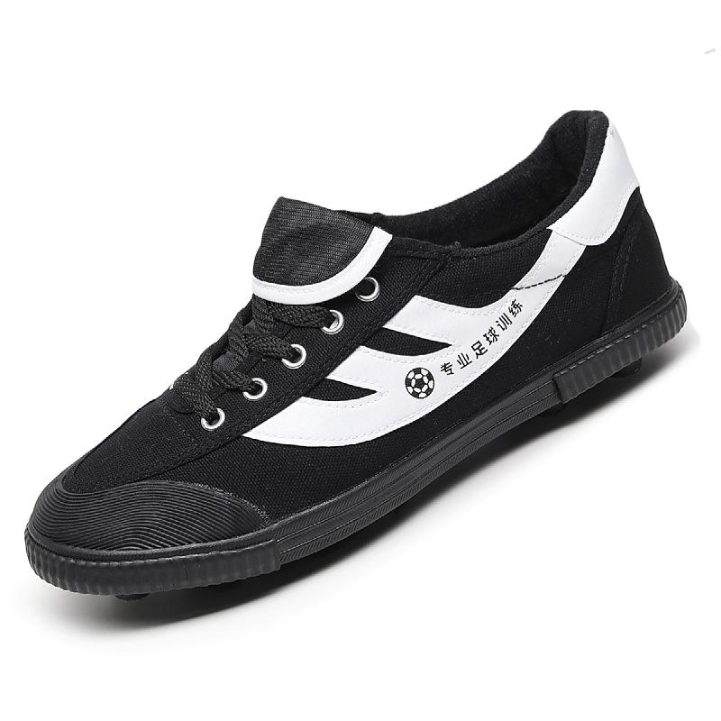 Professional Football Shoes Men Anti-Slip Training Shoes Breathable Canvas Men'S Sneakers Wear-Resistant Men Running Shoes Flats