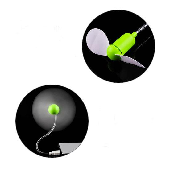 Portable Flexible Gooseyneck Mini USB Cooling Fan Cooler for PC Laptop Computer