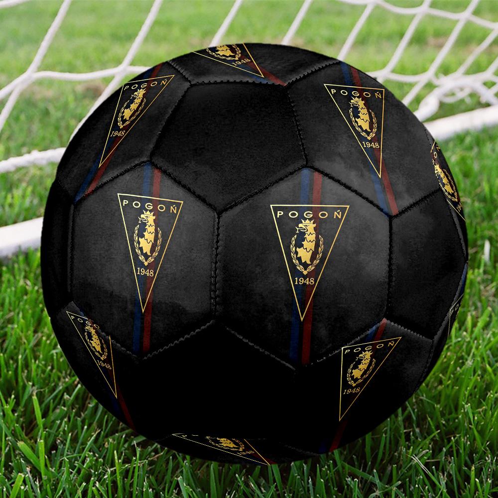 Pogoń Szczecin Pallone da Calcetto Indoor Colorato Per Tutte le Età Misura 5 Cucito a Macchina PVC Pronto per la Competizione Resistente Alta Rimbalzabilità