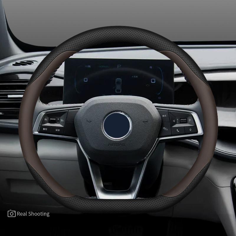 Auto Car Steering Wheel Cover Wrap For BYD Qin Plus Dmi EV 2026 2026 2026  2026 Ultra Thin Anti-slip Sweat Proof Steering-Wheel