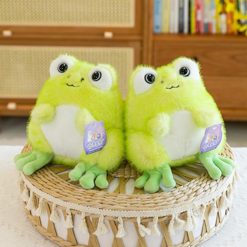 New Soft Cute Frog Plush Toy Doll Frog Doll Birthday Gift Male and Female Doll