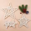 10/15/20CM Tree Root Vine Festival Star Wreath Christmas Home Decoration Accessories Wedding Background Diy Artificial Plants