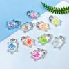 5Pcs Cute Mini Luminous Turtle Home Decoration Crafts Miniature Figurines Kawaii Desktop Small Ornaments Accessories Gifts