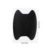 4Pcs/Set Car Door Sticker Carbon Fiber Scratches Resistant Cover Auto Handle